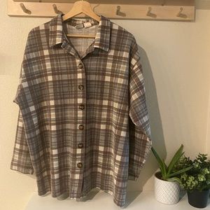 Vintage Cherokee light weight shacket